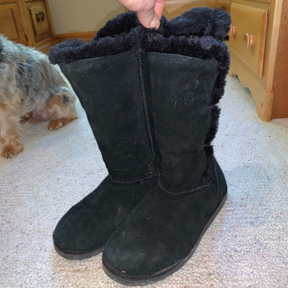 Tall ugg style boots from target